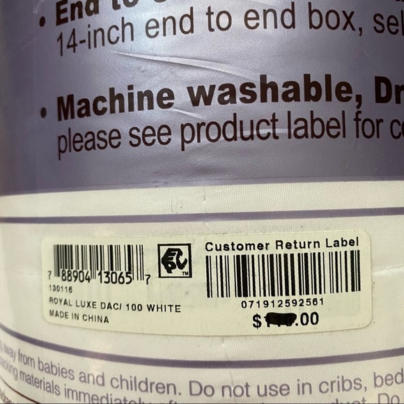 Royal Luxe Lightweight Microfiber Down Alternative Twin Comforter Hypoallergenic - Picture 7 of 7